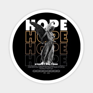 Elevated Hope: Angelic Inspiration Tee Magnet